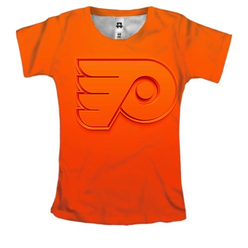 Женская 3D футболка Philadelphia Flyers
