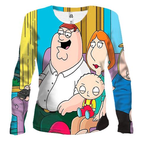 Жіночий 3D лонгслів Гріффіни (Family Guy)