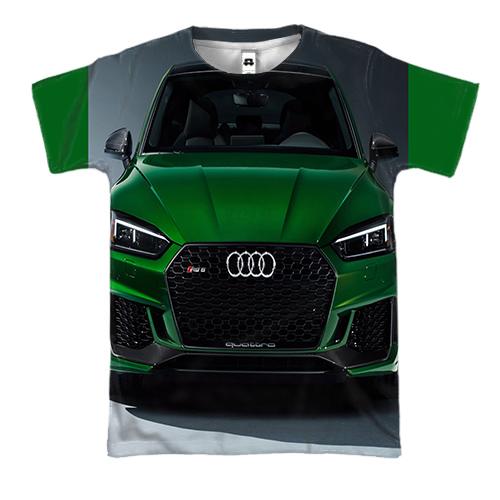 3D футболка с зелёным Ауди