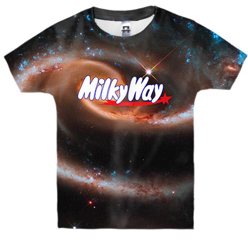 Детская 3D футболка Milky Way