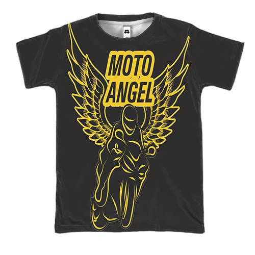 3D футболка Moto angel