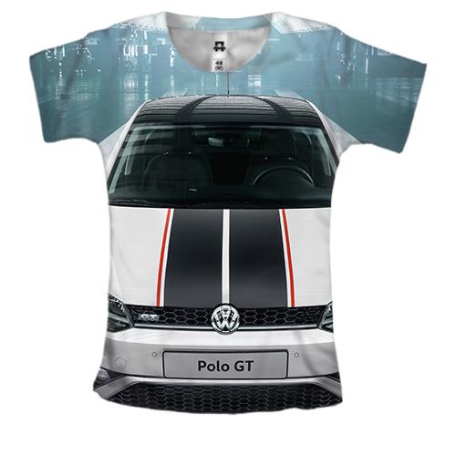 Женская 3D футболка Volkswagen Polo GT