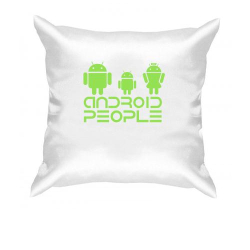 Подушка Android People