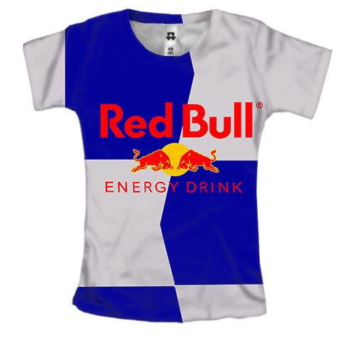 Женская 3D футболка Red Bull