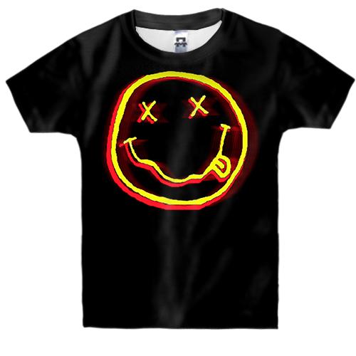 Детская 3D футболка Nirvana Smile