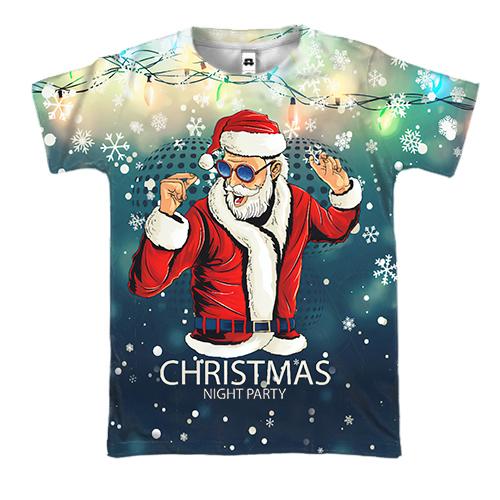 3D футболка Christmas Night Party