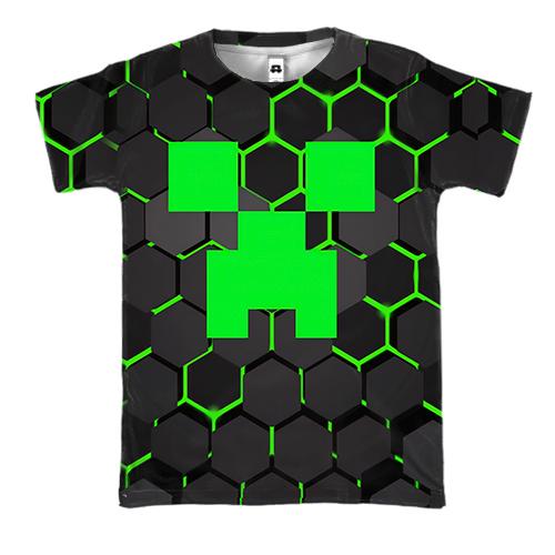 3D футболка Minecraft Creeper