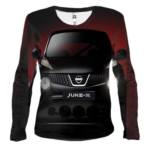 Жіночий 3D лонгслів Nissan Juke R