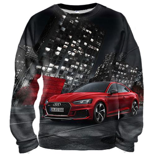 3D свитшот Audi Red and Black