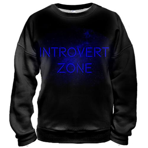 3D свитшот Introvert Zone