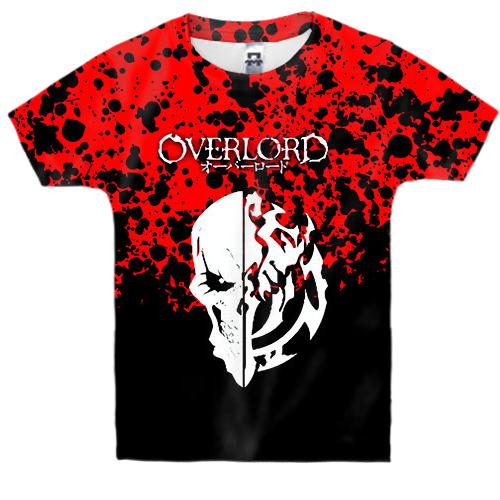 Дитяча 3D футболка аніме Overlord (червоний)