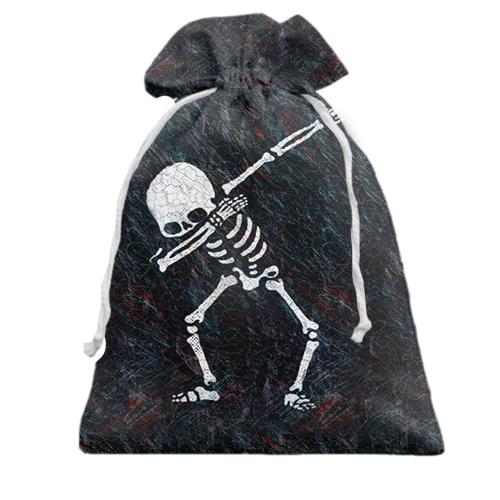 Подарочный мешочек Скелет Dab