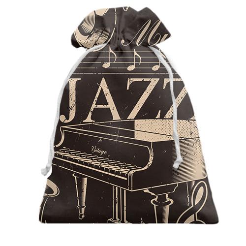 Подарочный мешочек Jazz Music Instruments