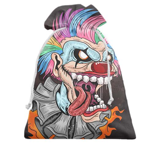 Подарочный мешочек Crazy Clown