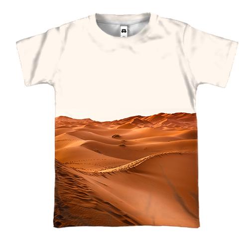 3D футболка с пустыней