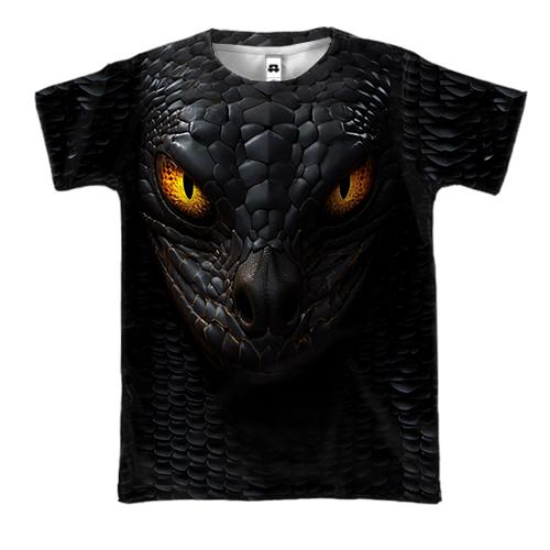 3D футболка Змій