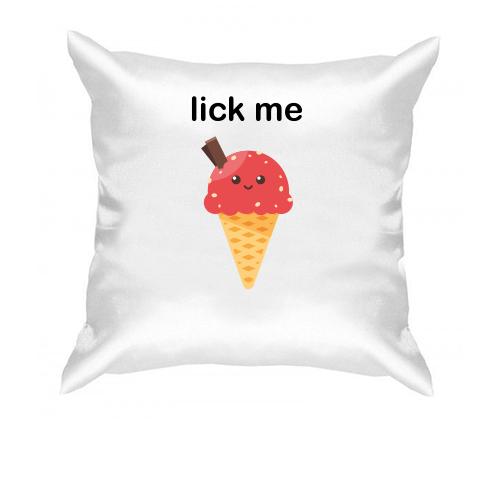 Подушка Lick me