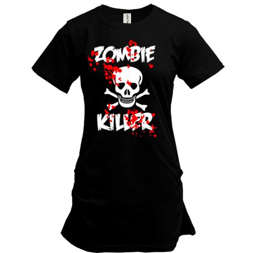 Подовжена футболка Zombie killer
