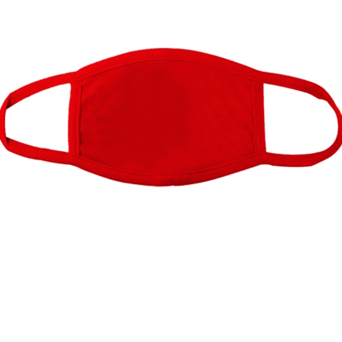 Червона багаторазова маска для обличчя 