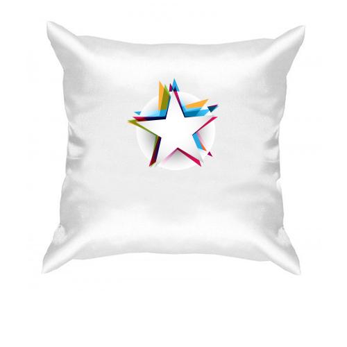 Подушка со звёздами диско