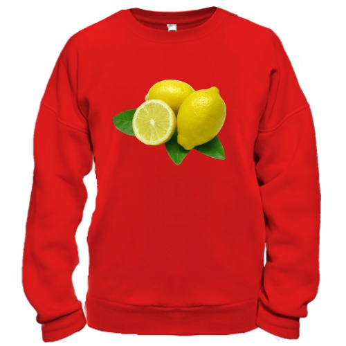 Свитшот с лимонами