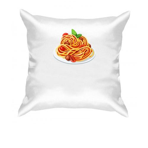 Подушка со спагетти