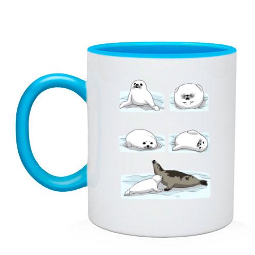 Чашка День морского котика
