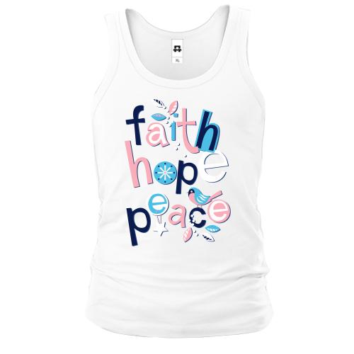 Майка Faith Hope Peace