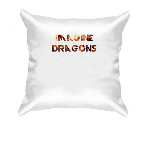 Подушка Imagine Dragons (вогняний дракон)
