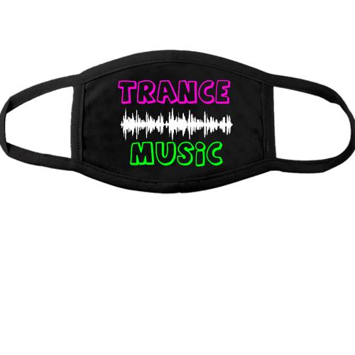 Тканинна маска для обличчя Trance music