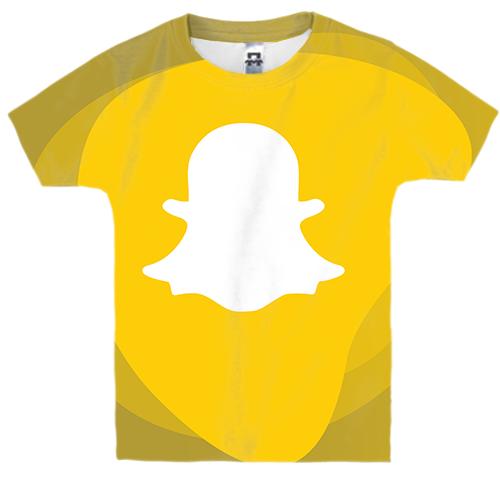 Детская 3D футболка с Snapchat