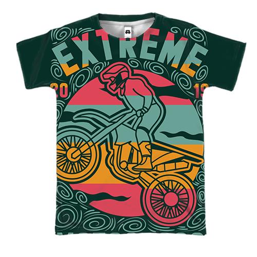 3D футболка Extreme motocross