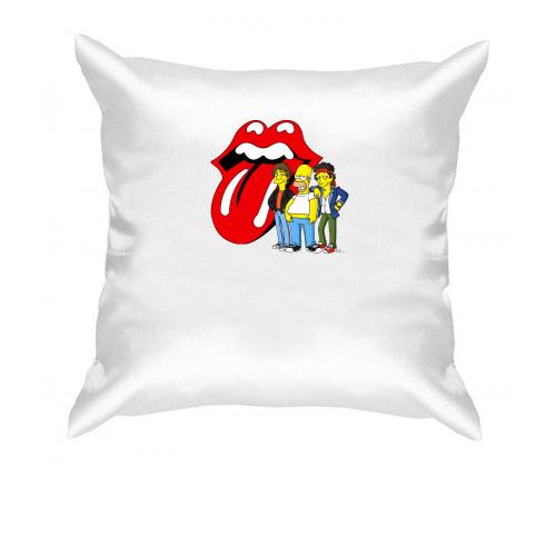 Подушка Rolling Stones (Simpsons)