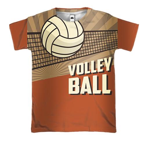 3D футболка Volleyball