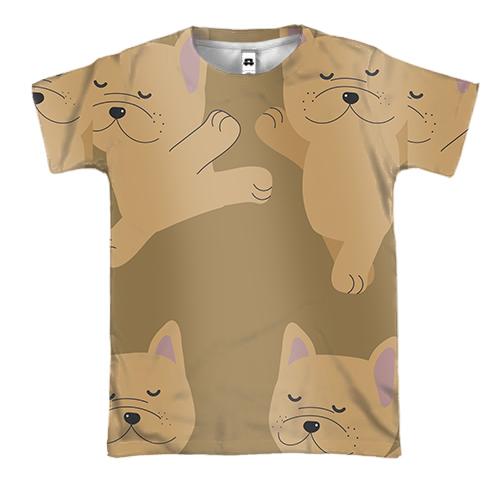 3D футболка с танцующим котом