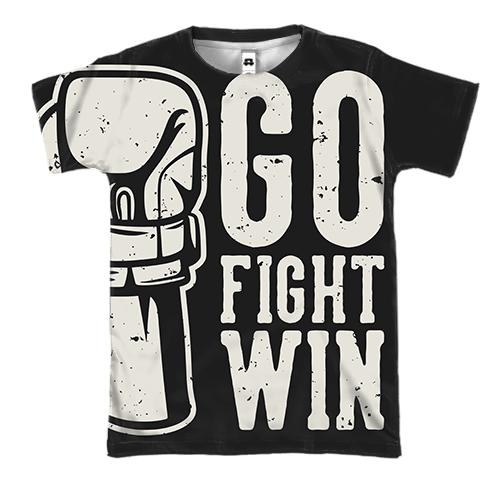 3D футболка Go fight win