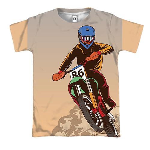 3D футболка Sport Motocross art