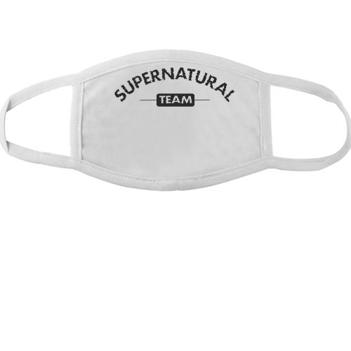 Тканинна маска для обличчя  Supernatural team