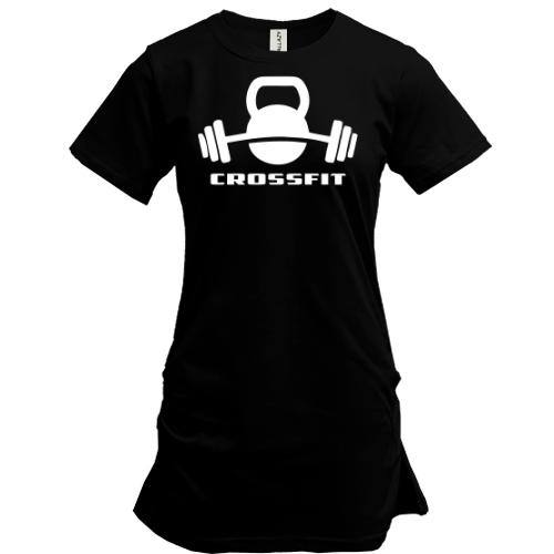 Удлиненная футболка Crossfit 2