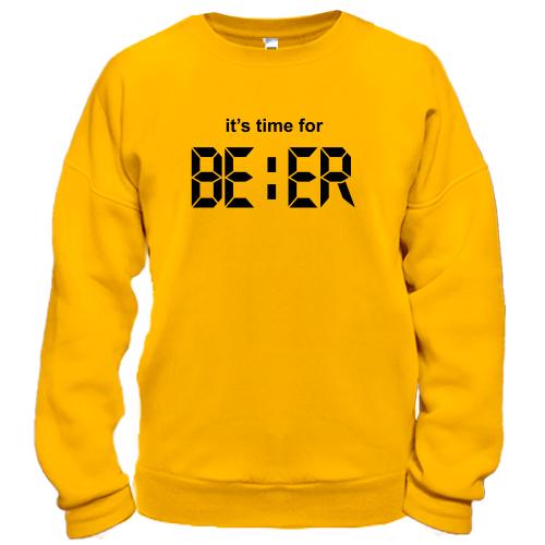 Світшот It's time for Beer