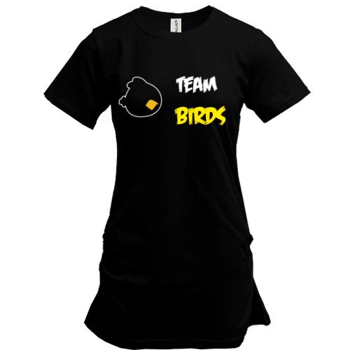 Подовжена футболка  Team birds