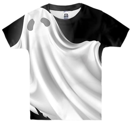 Детская 3D футболка с призраком