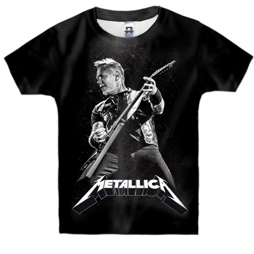 Детская 3D футболка Metallica (Джеймс Хэтфилд)