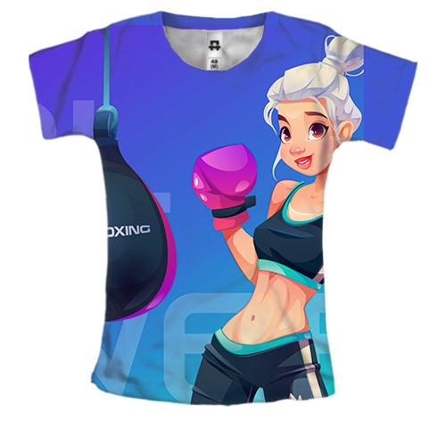 Жіноча 3D футболка Girl Power