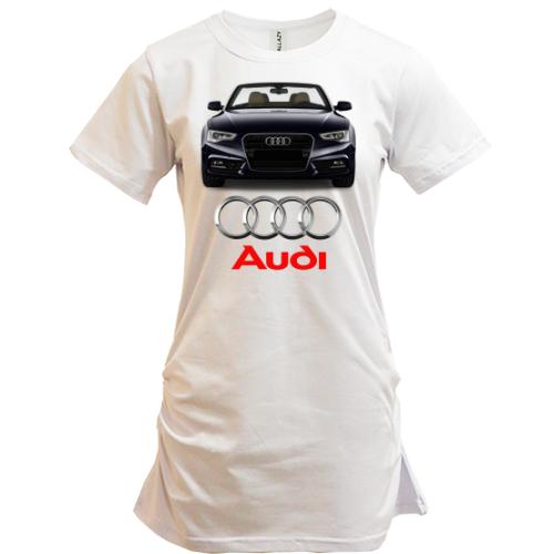 Удлиненная футболка Audi Cabrio
