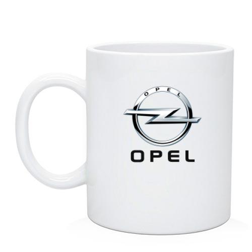Чашка Opel logo