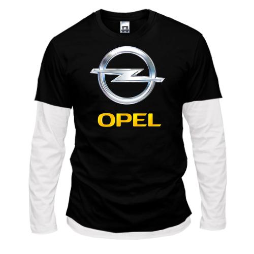 Комбинированный лонгслив Opel logo (2)
