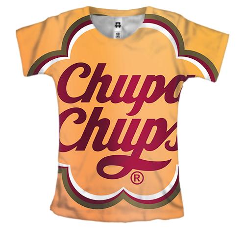 Женская 3D футболка Chupa Chups