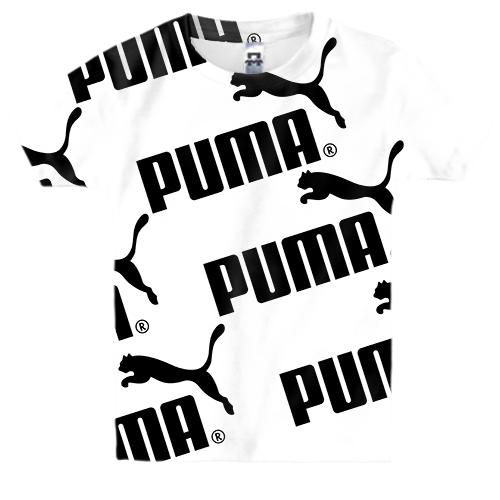 Детская 3D футболка Puma pattern