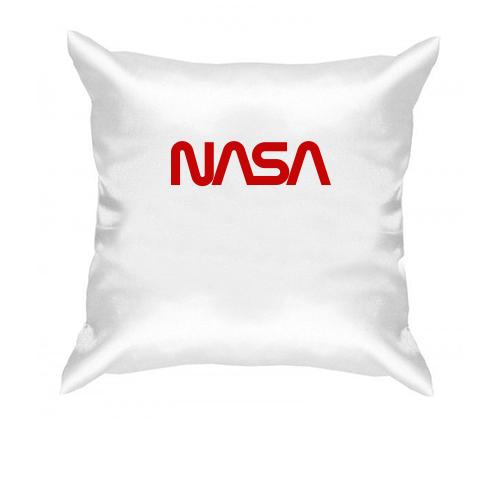 Подушка NASA Worm logo